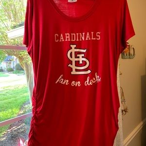 St Louis Cardinals maternity shirt